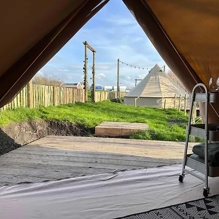 Luxury tent Glamping De Hof Eeden Warmond