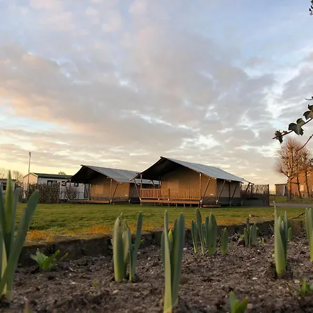 Glamping De Hof Eeden Tente de luxe *